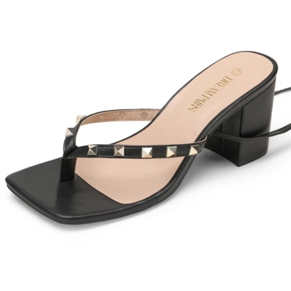 Dream Pairs studded ankle tie sandals - Picture 3 of 3